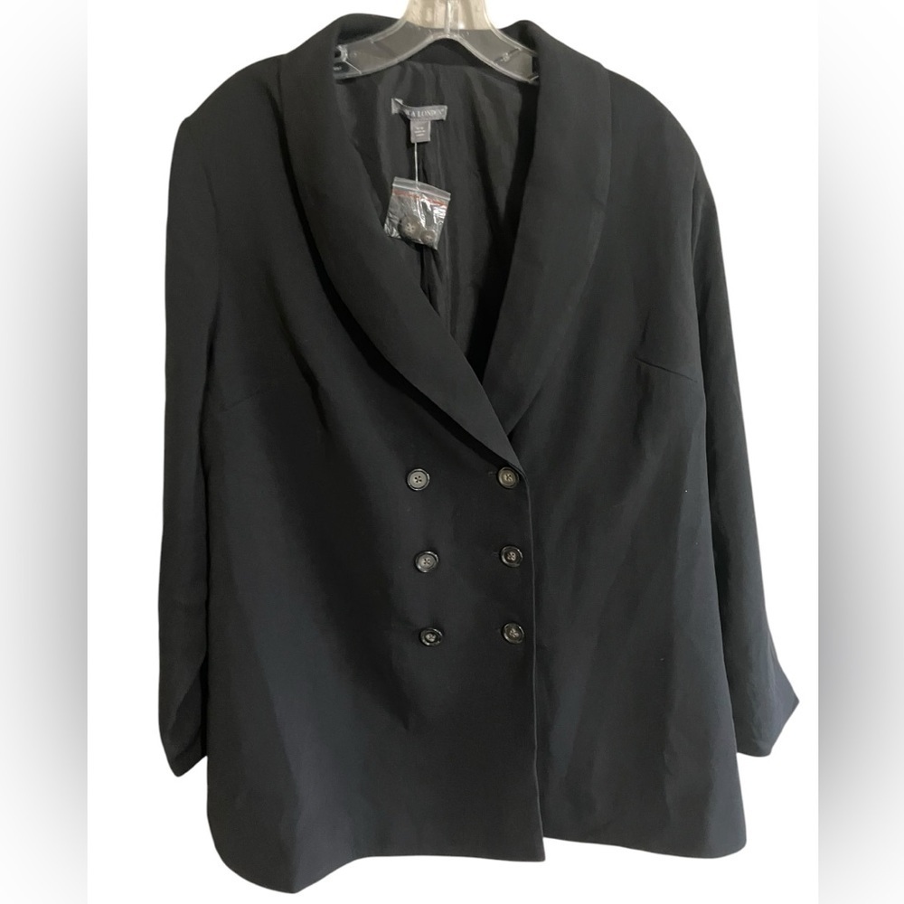 NWT Jessica London Double Breasted Classy Career Blazer Women’s Plus Size 18W
